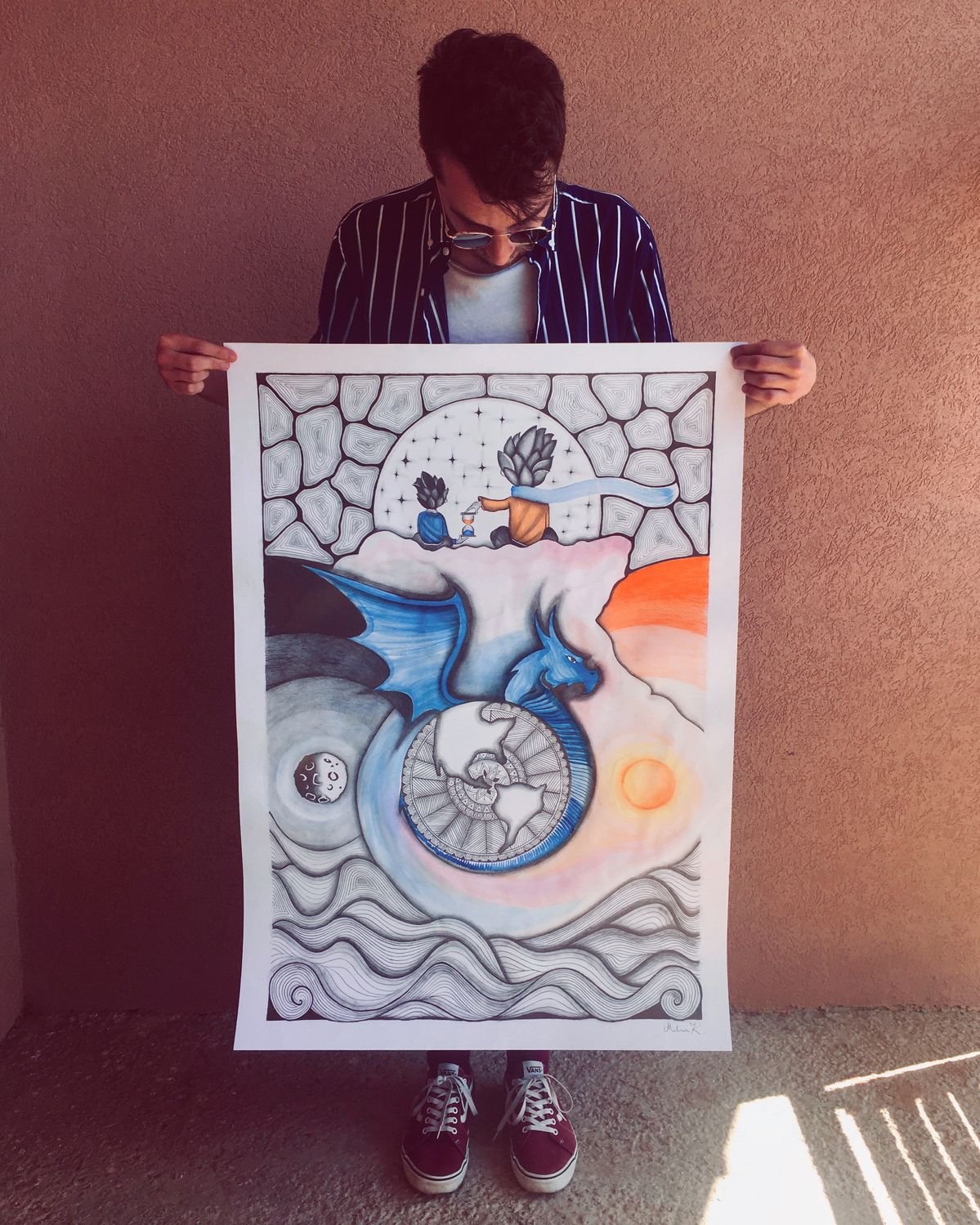 Milan Kapetina Art Captain Umetnik Portret